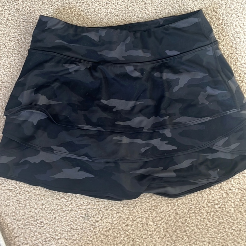 Athleta girl camo lux swing skort